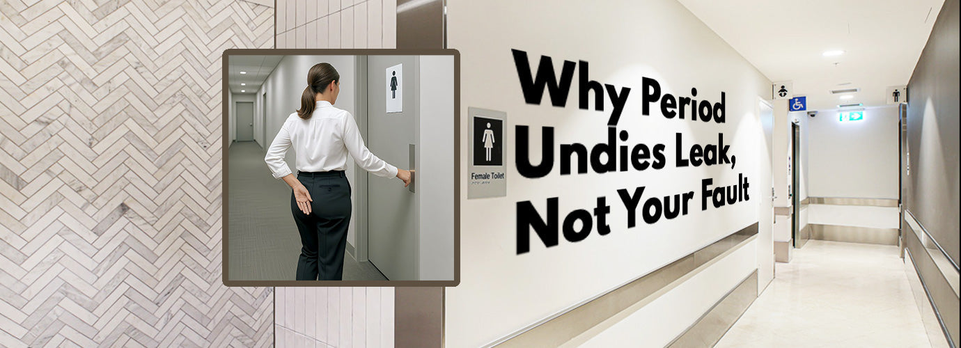 Why Period Undies Leak, Not Your Fault